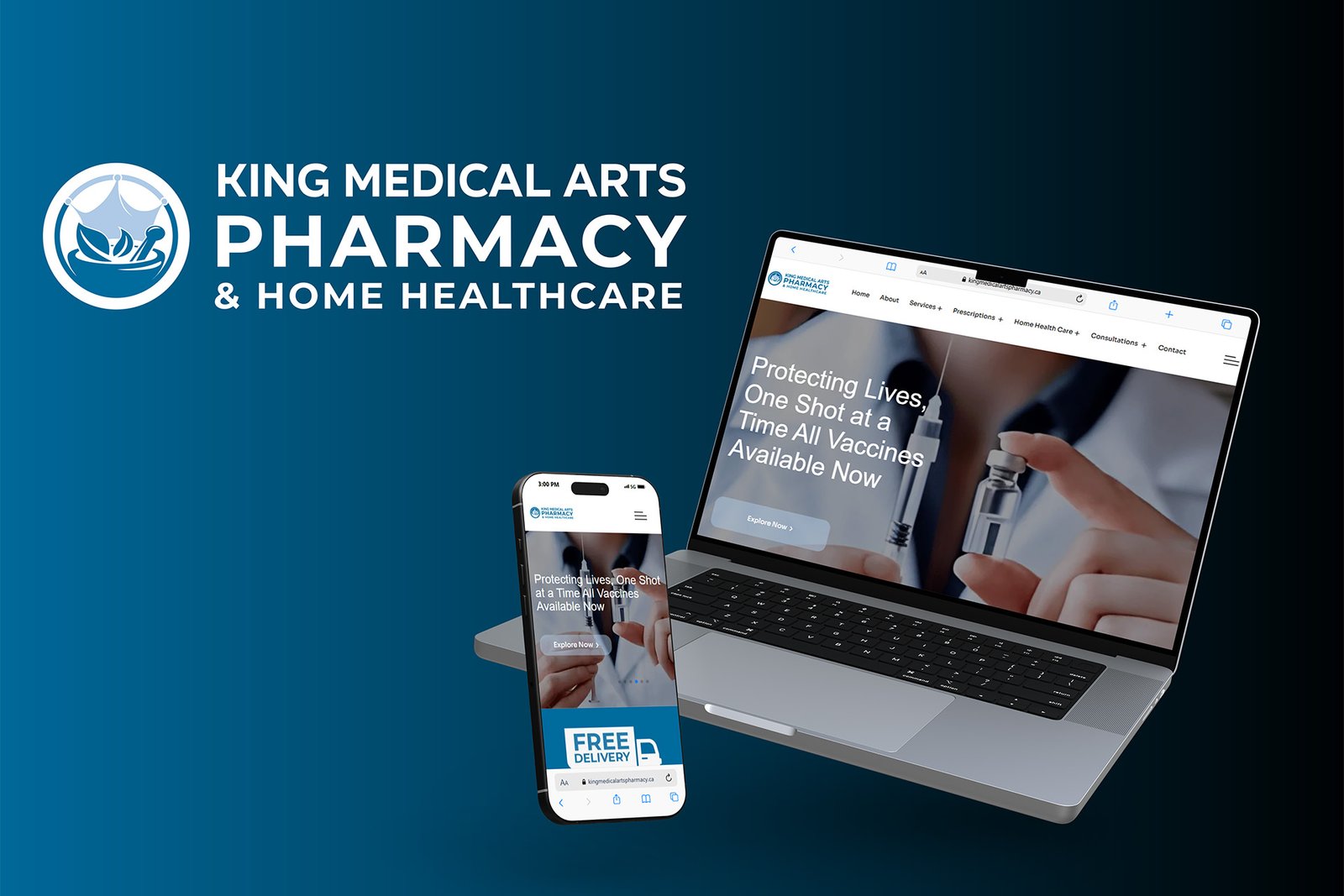 Graphxify Project King Medical Arts